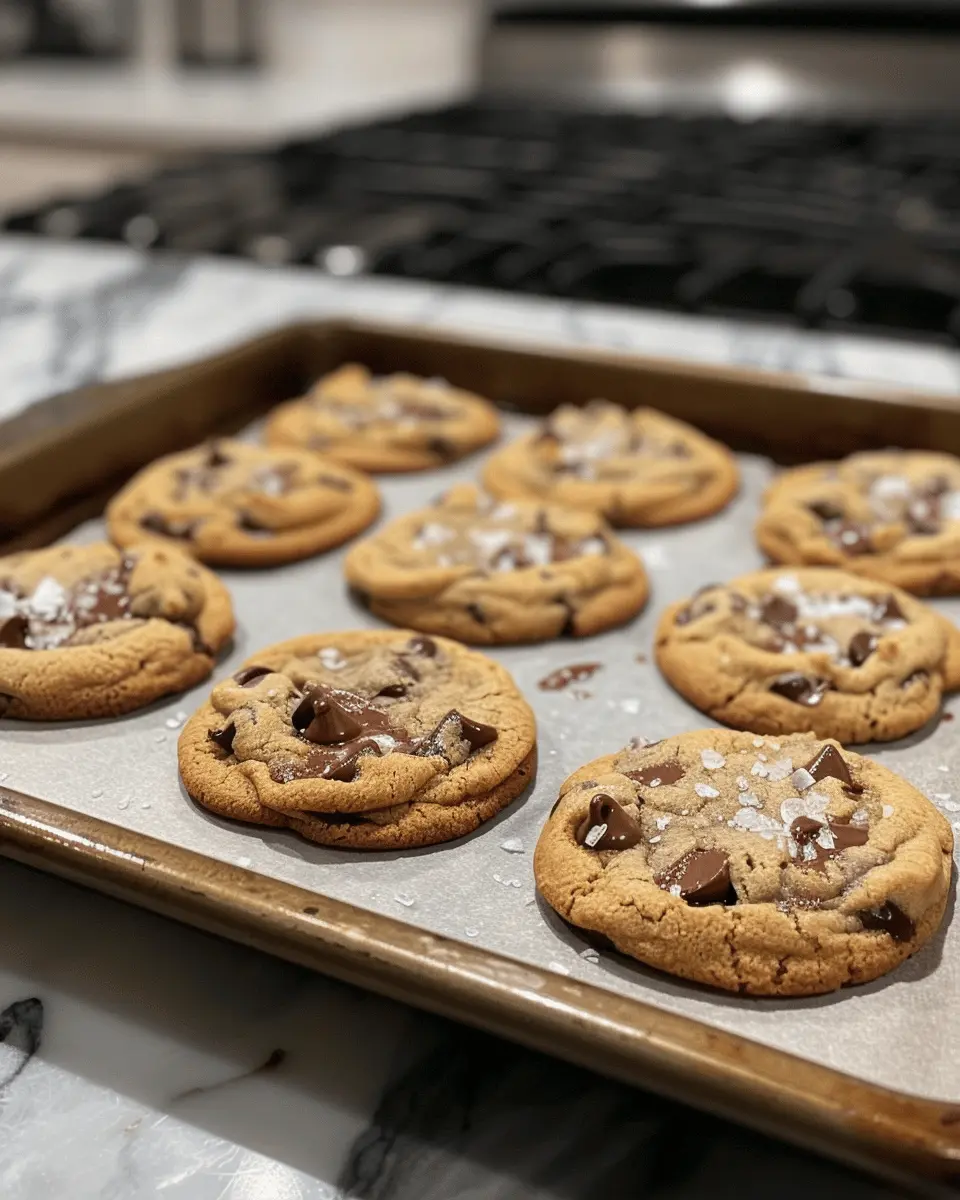 Salted Caramel Chocolate Chip Cookies: The Best Homemade Treat