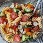 High Protein Italian Pasta Salad