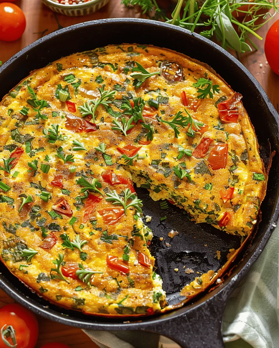The Perfect Veggie Frittata: Easy, Delicious, and Healthy Breakfast