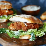 Crispy Chicken Caesar Sandwich