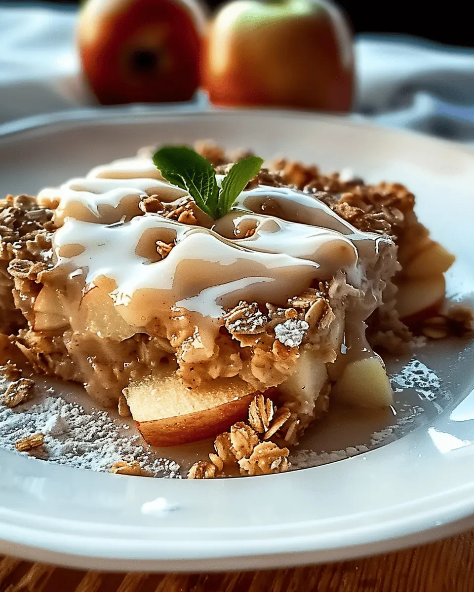 Oatmeal Apple Breakfast Bake: Easy, Delicious, and Nutritious