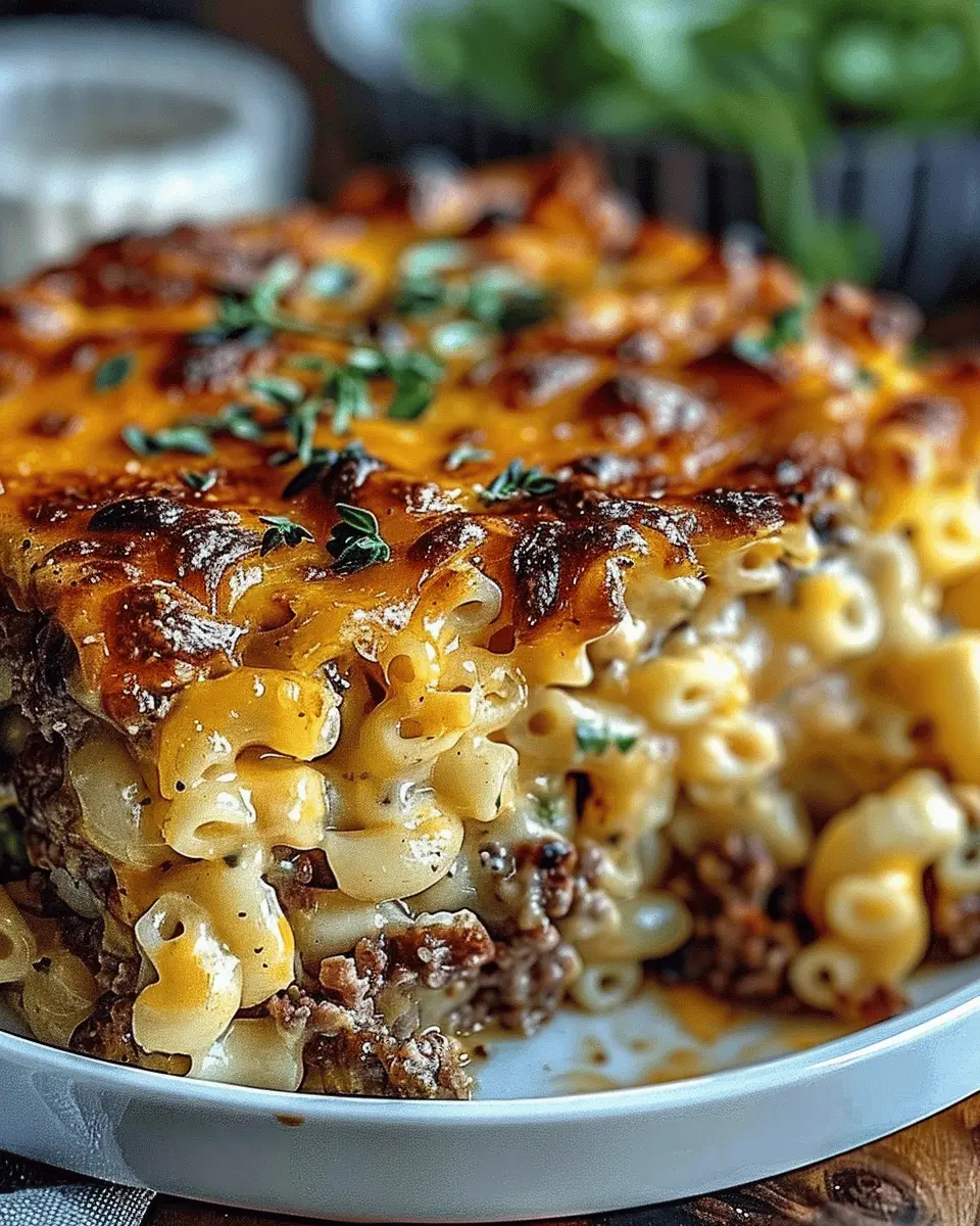 Mac and Cheese Meatloaf Casserole: An Indulgent Family Favorite