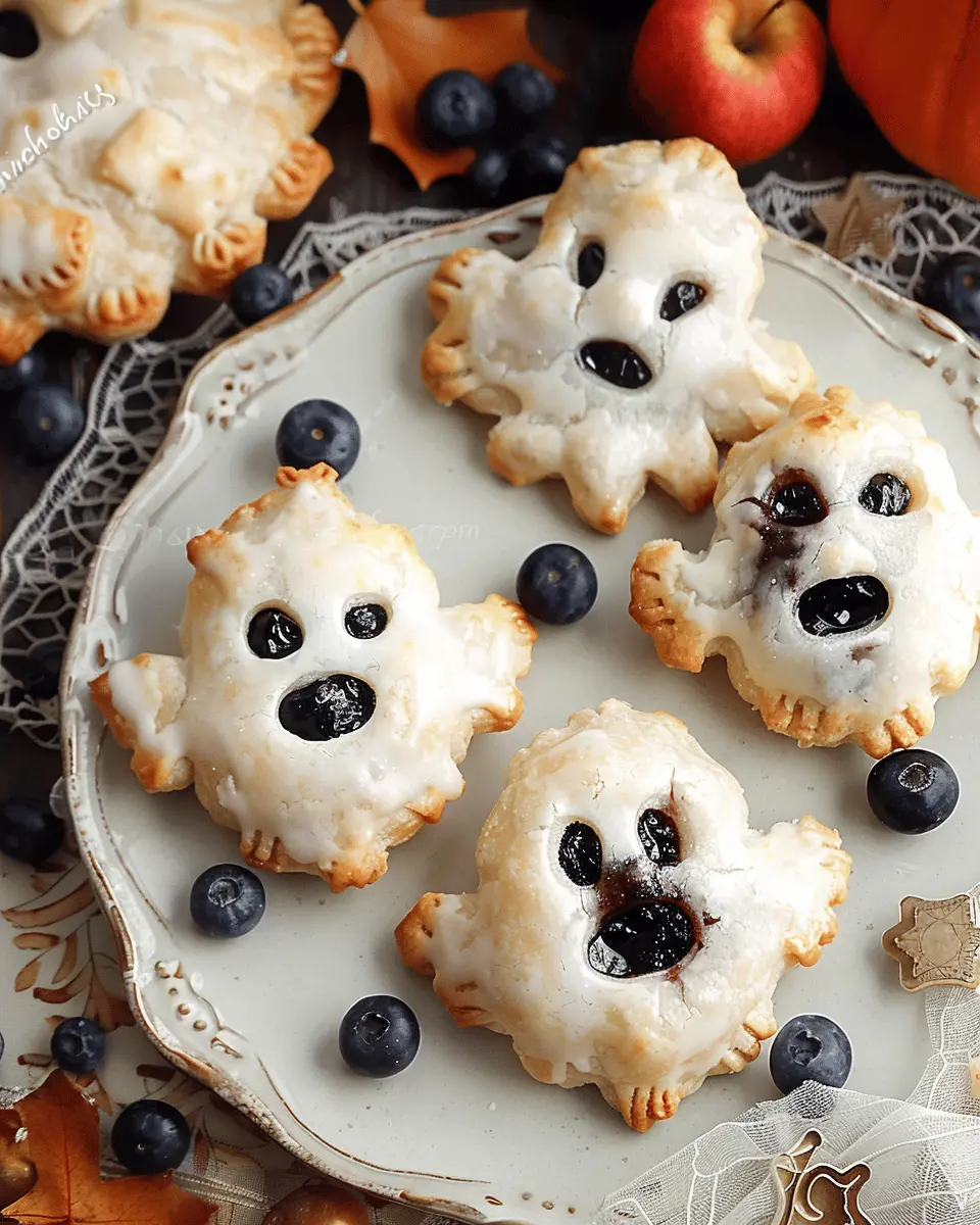 Blueberry Ghost Hand Pies: Easy Recipe for Spooky Treats