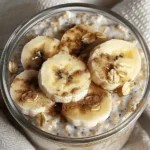 Easy Banana Cinnamon Overnight Oats Recipe (Meal Prep)