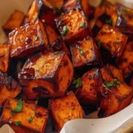 Roasted Sweet Potatoes with Cinnamon & Honey