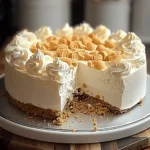 Marshmallow Whip Cheesecake : No-Bake Dream Dessert