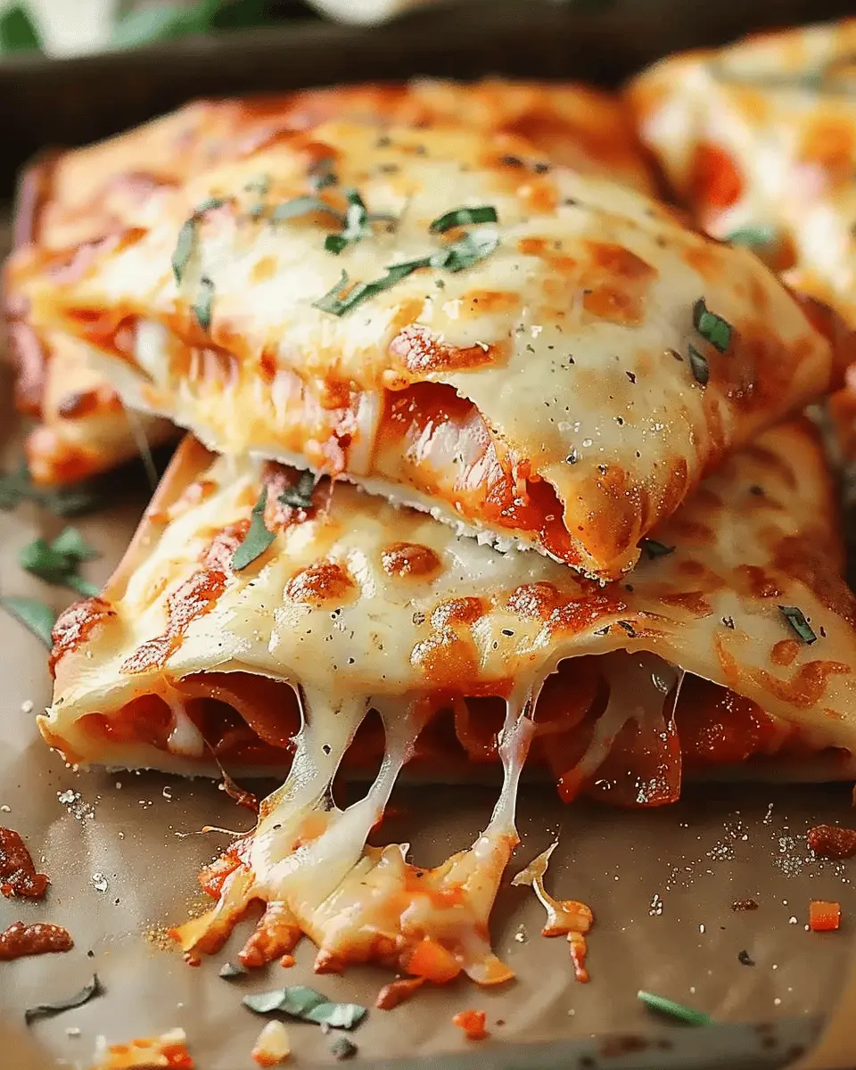 Cheesy Pizza Pockets You’ll Crave Every Night with Turkey Bacon
