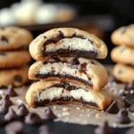 Cheesecake-Stuffed Chocolate Chip Cookies