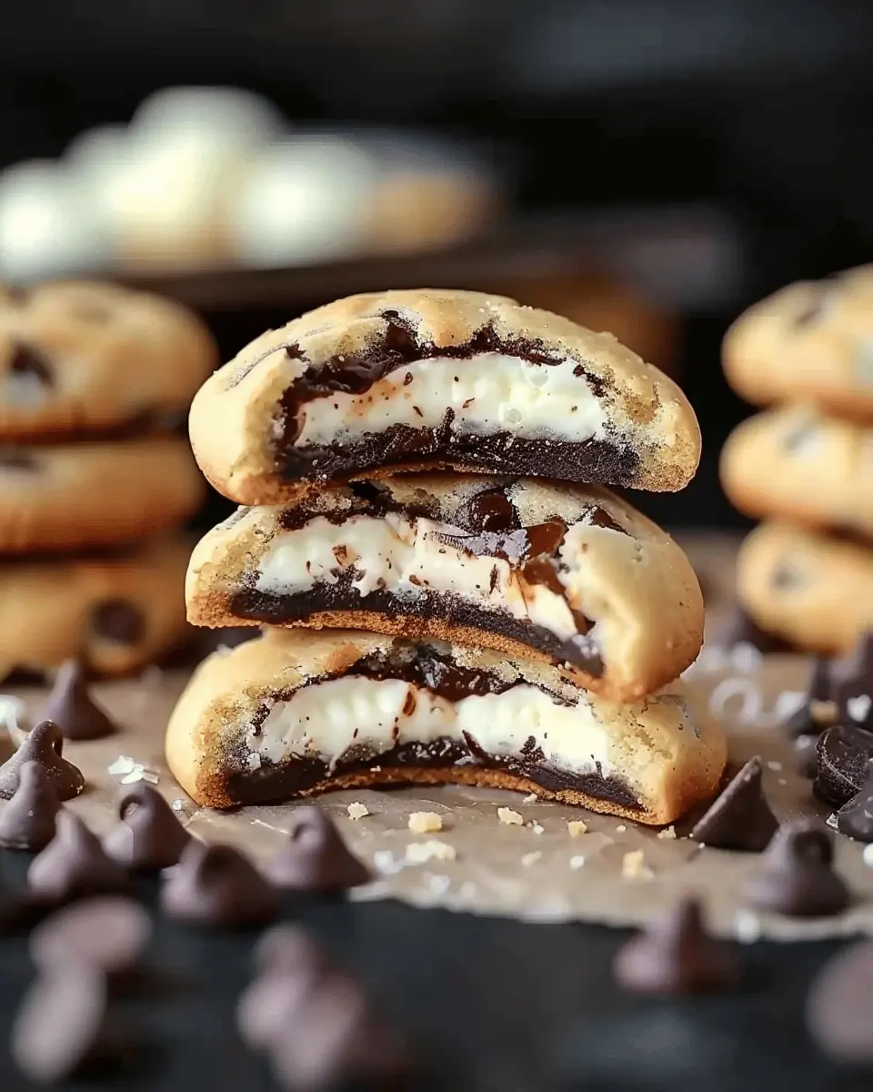 Cheesecake Stuffed Chocolate Chip Cookies: The Best Sweet Indulgence
