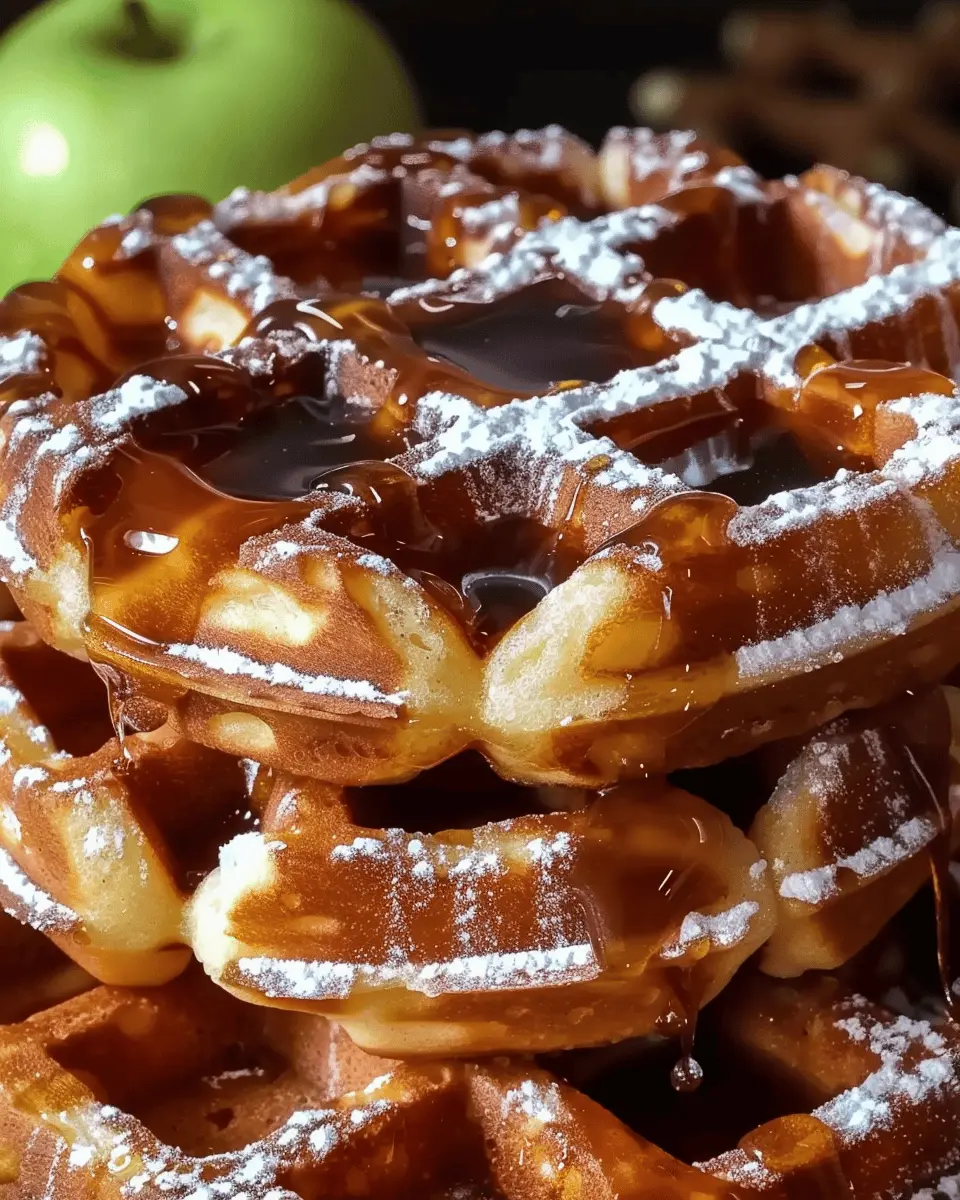 Apple Fritter Waffle Donuts: Easy Indulgence for Any Morning