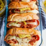 Baked Italian Grinder Sandwiches