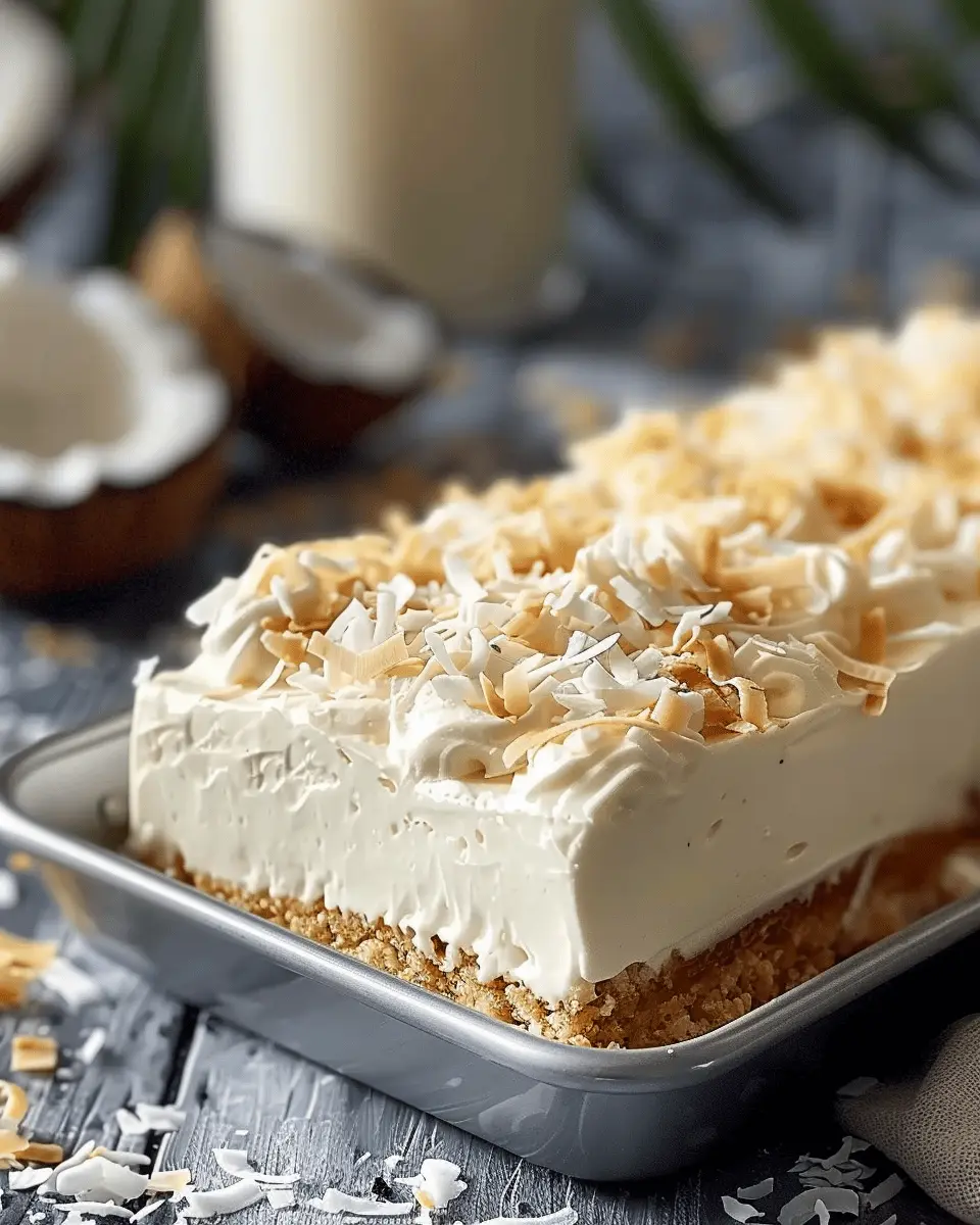 Coconut Cream Lush: The Best No-Bake Dessert for Every Occasion
