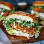 Crispy Chicken Caesar Sandwich