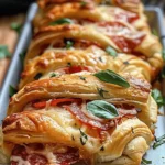 Italian Crescent Roll Sandwich Bake – Easy Party Favorite