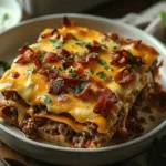 Low-Carb Bacon Cheeseburger Casserole: A Delicious and Easy Recipe for Keto Lovers