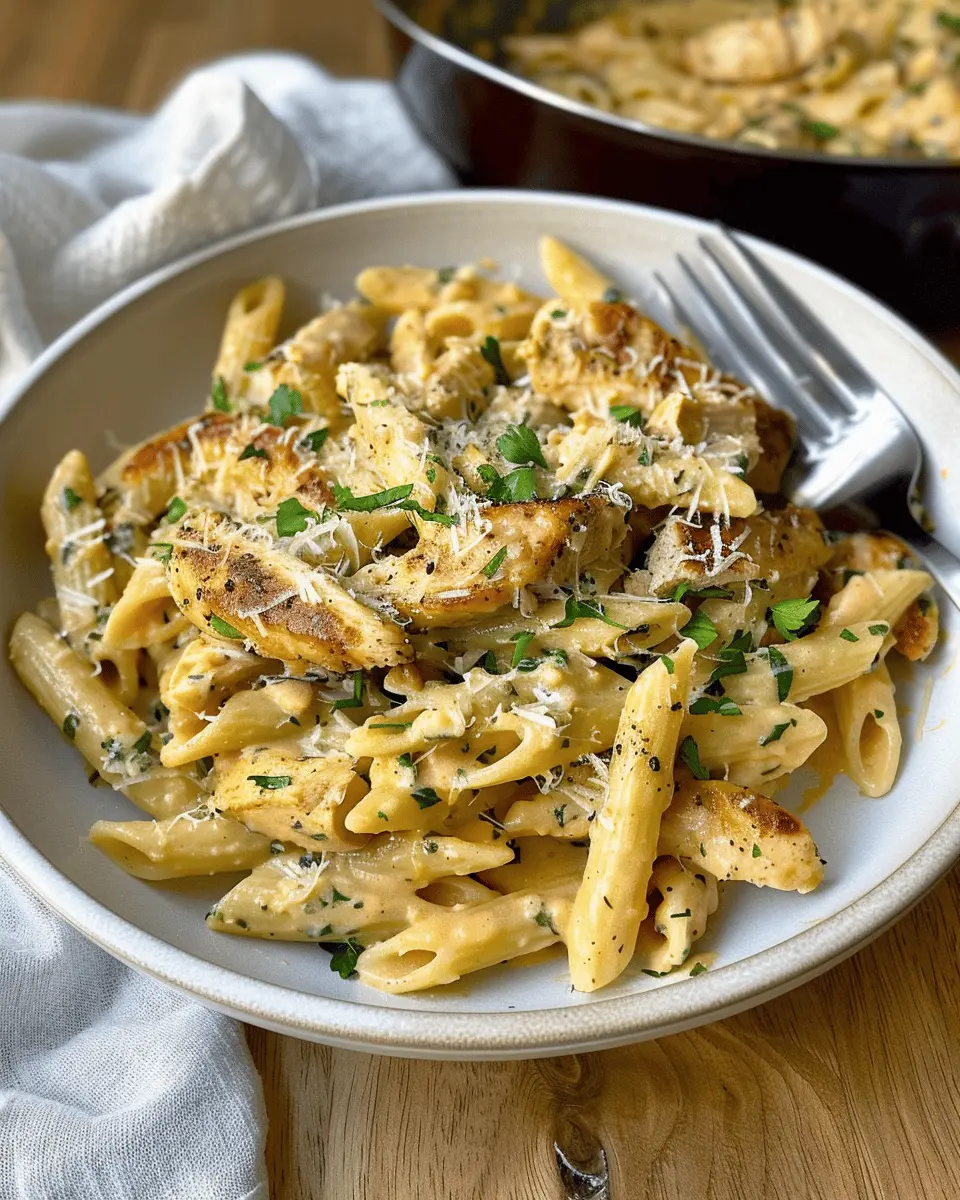 The Ultimate Creamy Garlic Parmesan Chicken Pasta You’ll Love