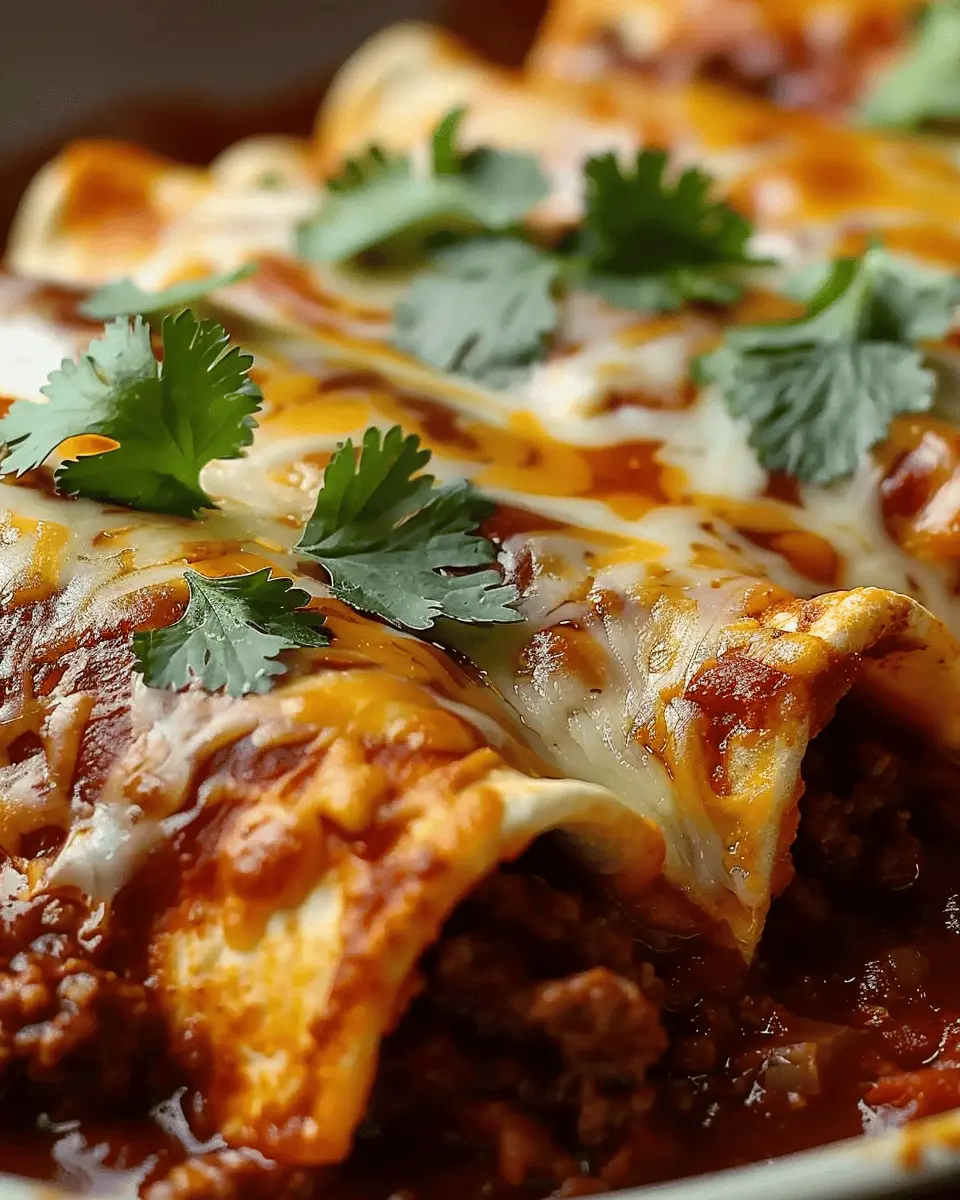 Tex-Mex Beef Enchiladas: Easy, Flavor-Packed Comfort Food