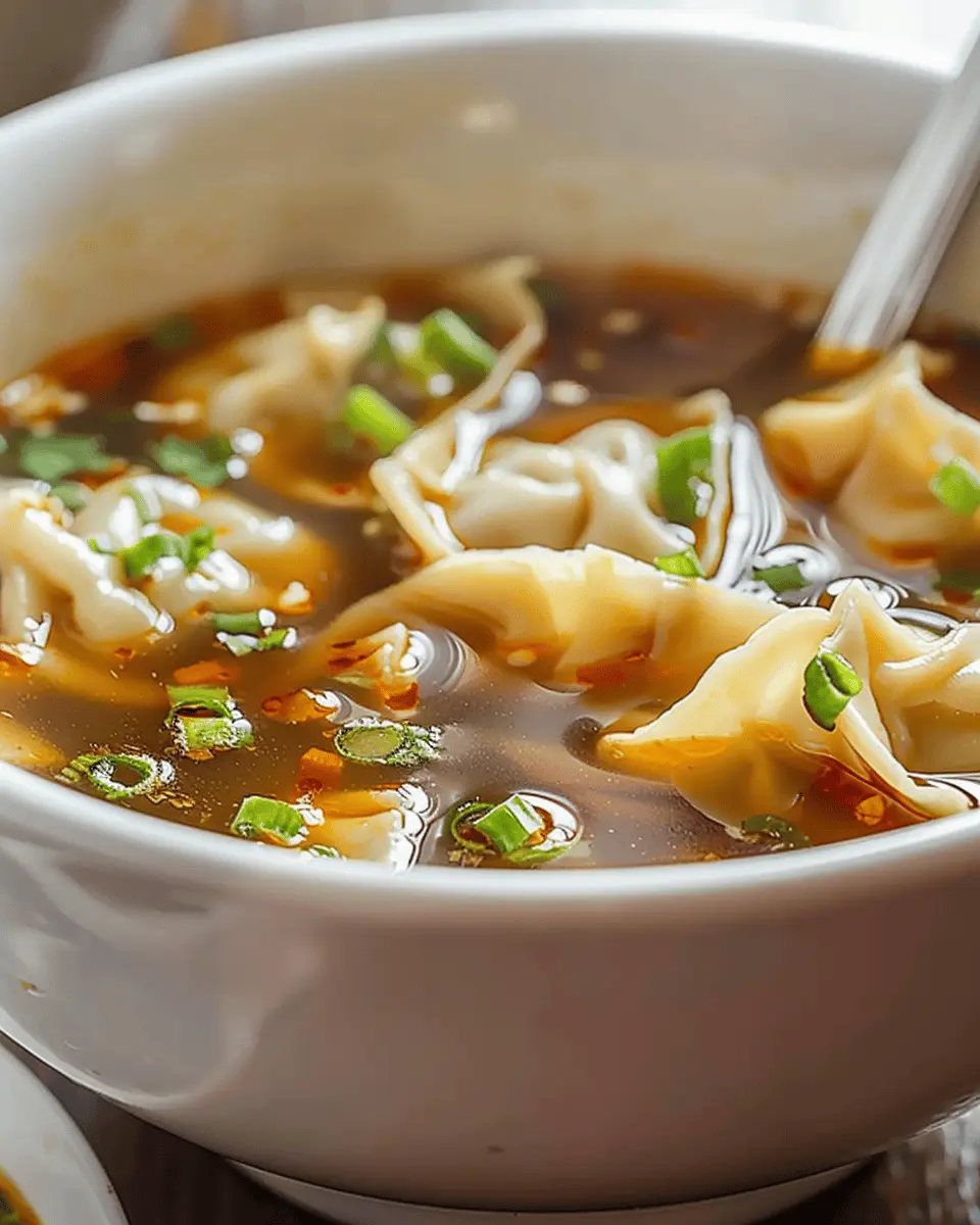 Comforting Potsticker Soup: A Cozy Bowl of Flavorful Delight