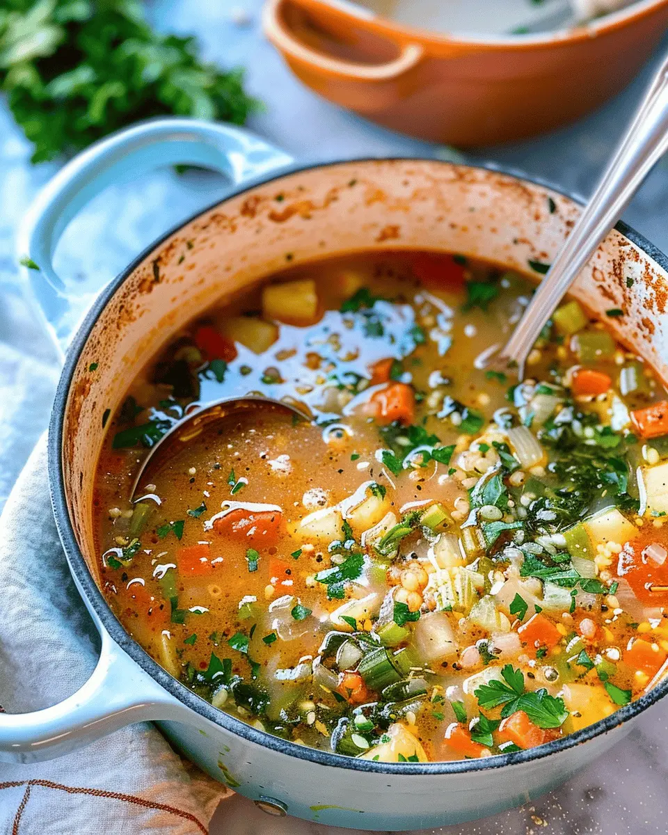 Easy Longevity Soup: A Comforting Twist for Healthier Days
