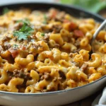 One-Pot Cheeseburger Macaroni for Busy Nights