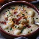 Bacon Cheddar Gnocchi Soup – A Rich and Creamy Comfort Meal