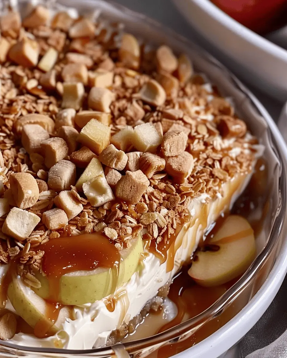 Caramel Apple Cheesecake Dip Recipe: An Indulgent Sweet Treat