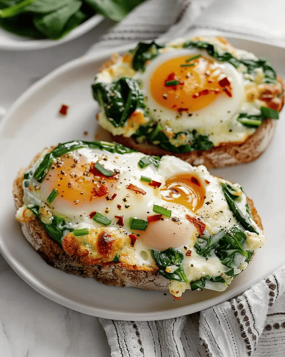 Spinach and Cheese Egg White Breakfast: A Healthy Delight with Turkey Bacon
