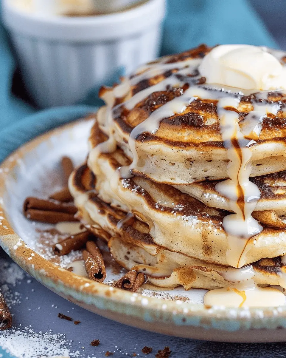 Cinnamon Roll Pancakes: Easy Indulgence for Breakfast Lovers