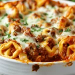 Irresistible Beefy Tortellini Bake for Cozy Nights