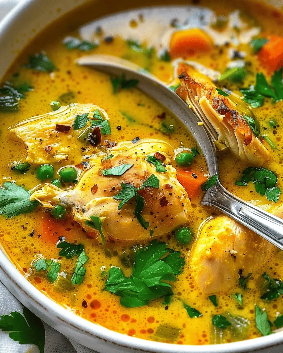 Anti Inflammatory Turmeric Chicken Soup: Easy Recipe for Healthier Living