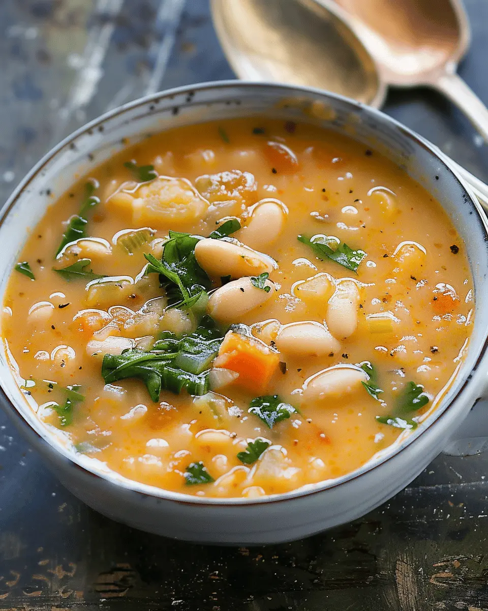 The Best White Bean Soup: Hearty Comfort with Turkey Bacon and Chicken Ham