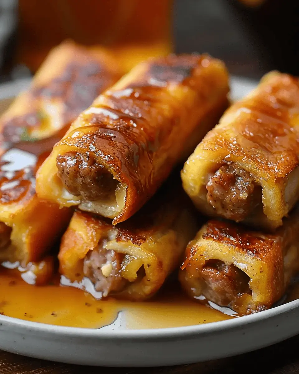 Sausage French Toast Roll-Ups Recipe: A Deliciously Easy Twist