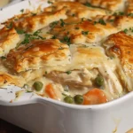 Easy Homemade Chicken Pot Pie Casserole Recipe