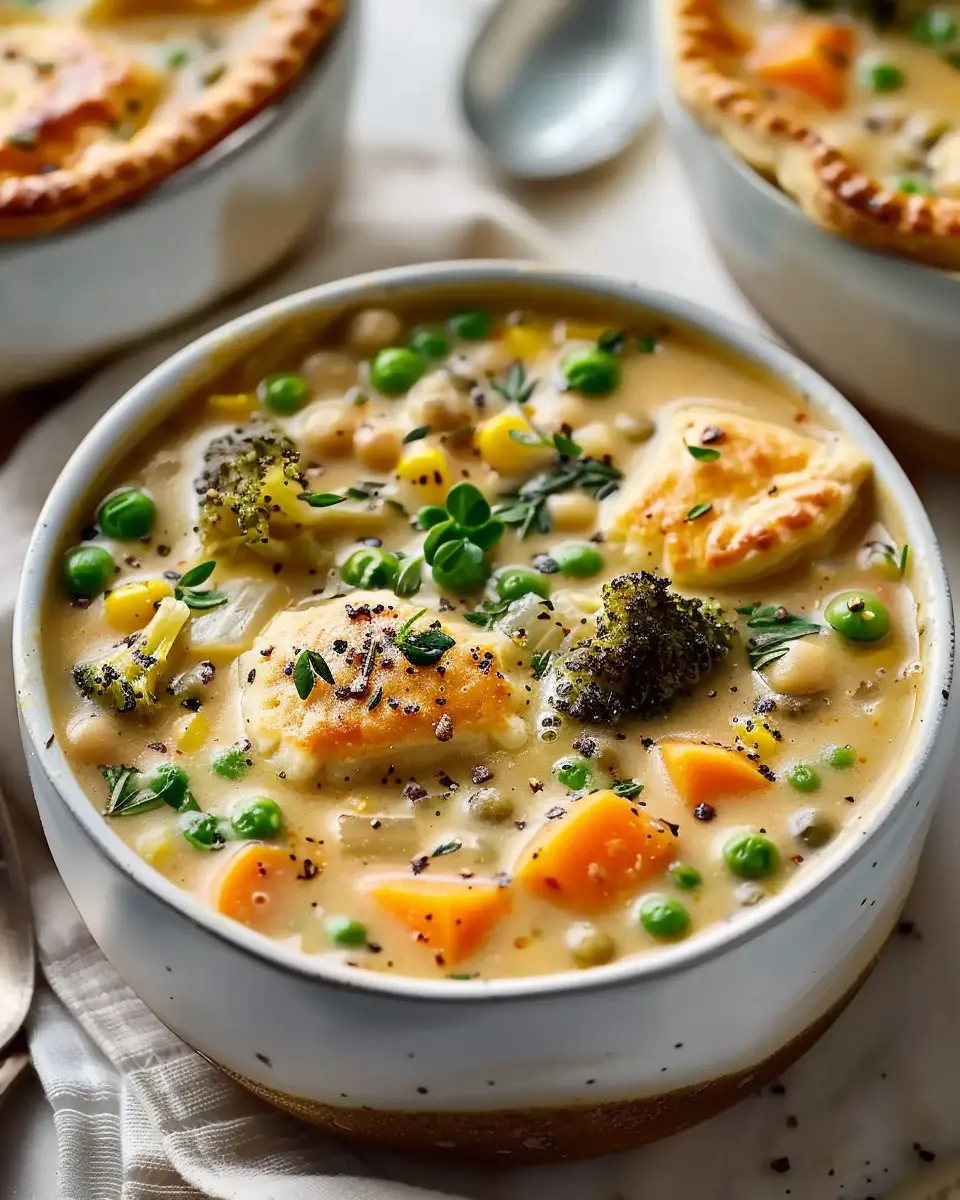 Veggie Pot Pie Soup: Cozy Comfort in a Bowl Without the Crust
