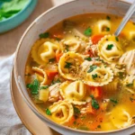 Chicken Tortellini Soup Recipe