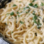 One Pot Creamy Garlic Pasta (Just 20 Minutes!)