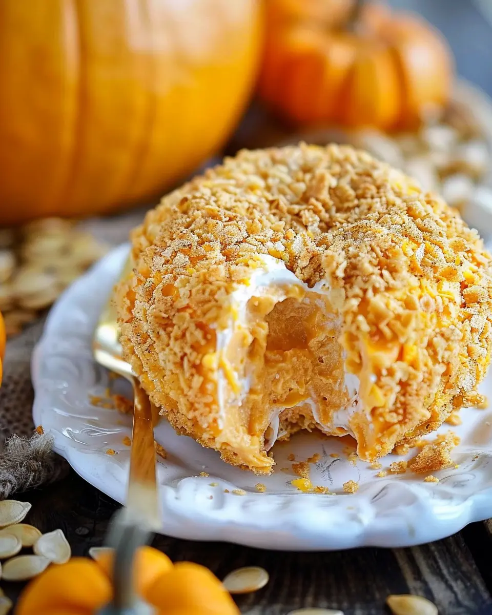 Pumpkin Cheese Ball: The Best Fall Appetizer to Impress Guests