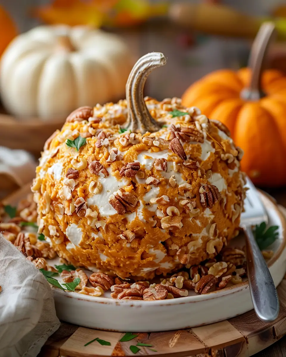 Pumpkin Cheese Ball: The Best Festive Appetizer for Fall Gatherings