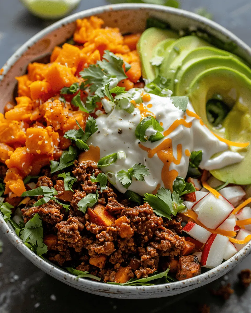 Sweet Potato Taco Bowl: Easy and Healthy Dinner Delight