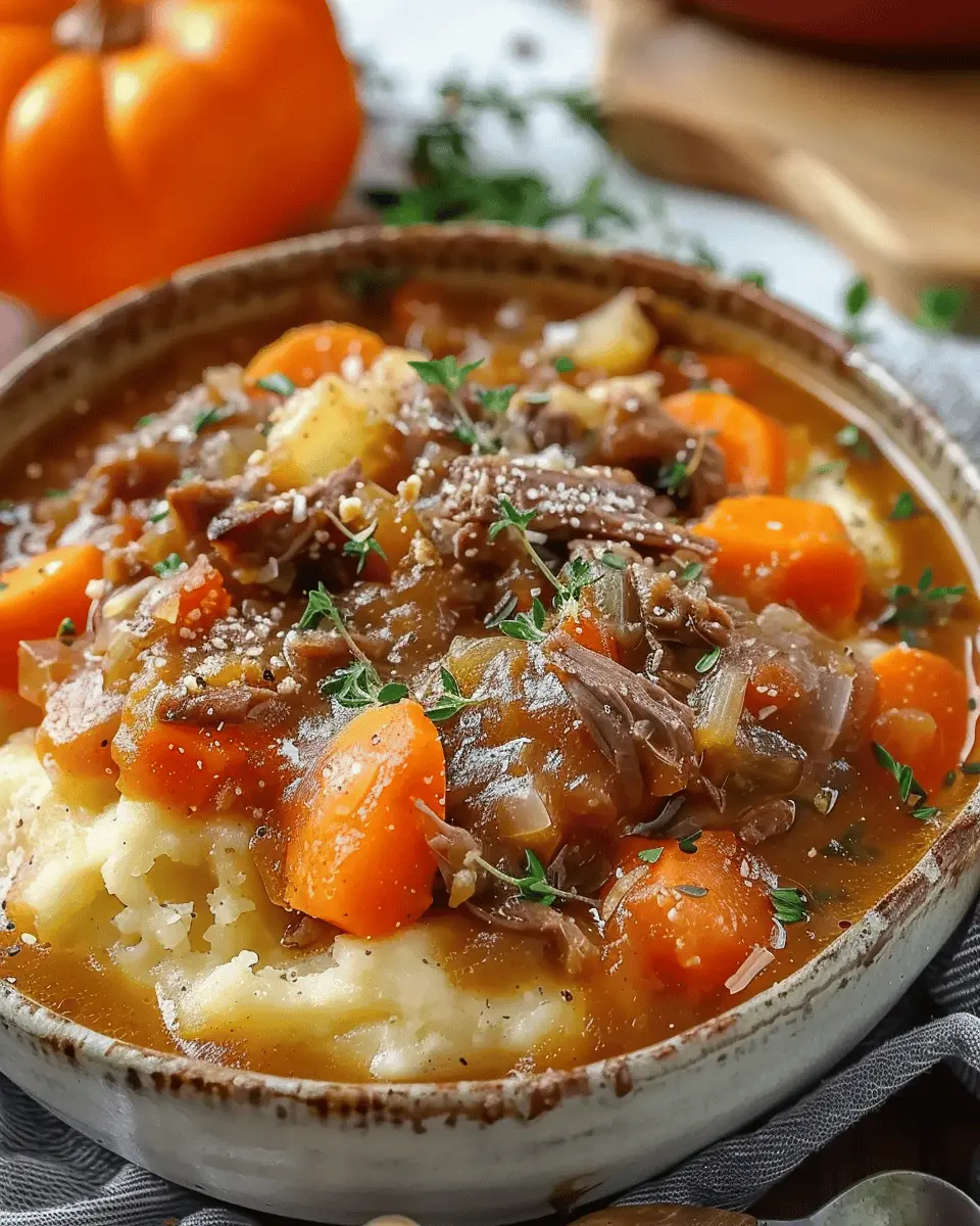 Fall Apple Cider Stew Mash: 7 Irresistible Flavors with Turkey Bacon and Chicken Ham
