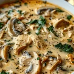 Rotisserie Chicken Mushroom Soup