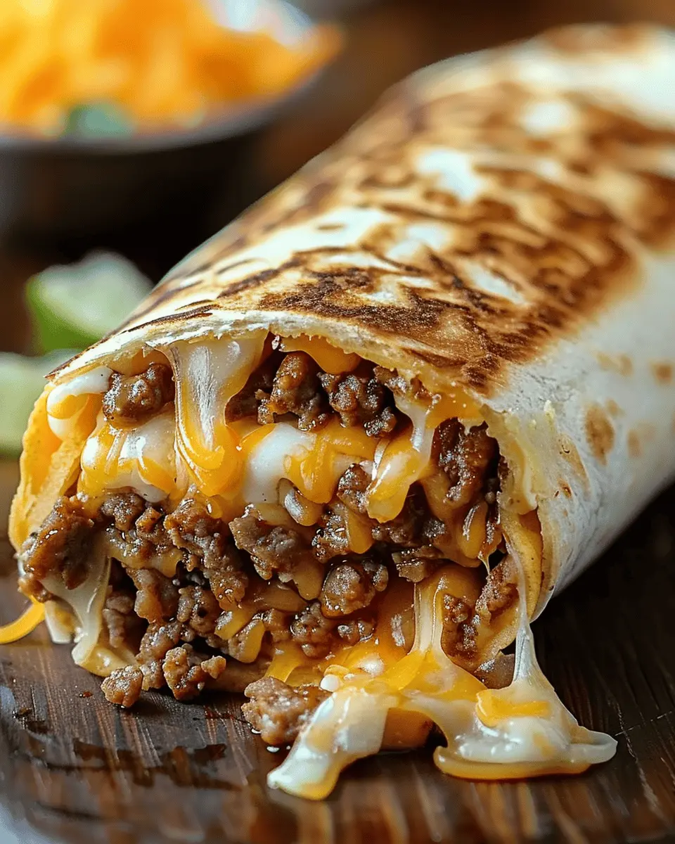 Easy Grilled Cheese Burrito Recipe: Indulgent Taco Bell Copycat