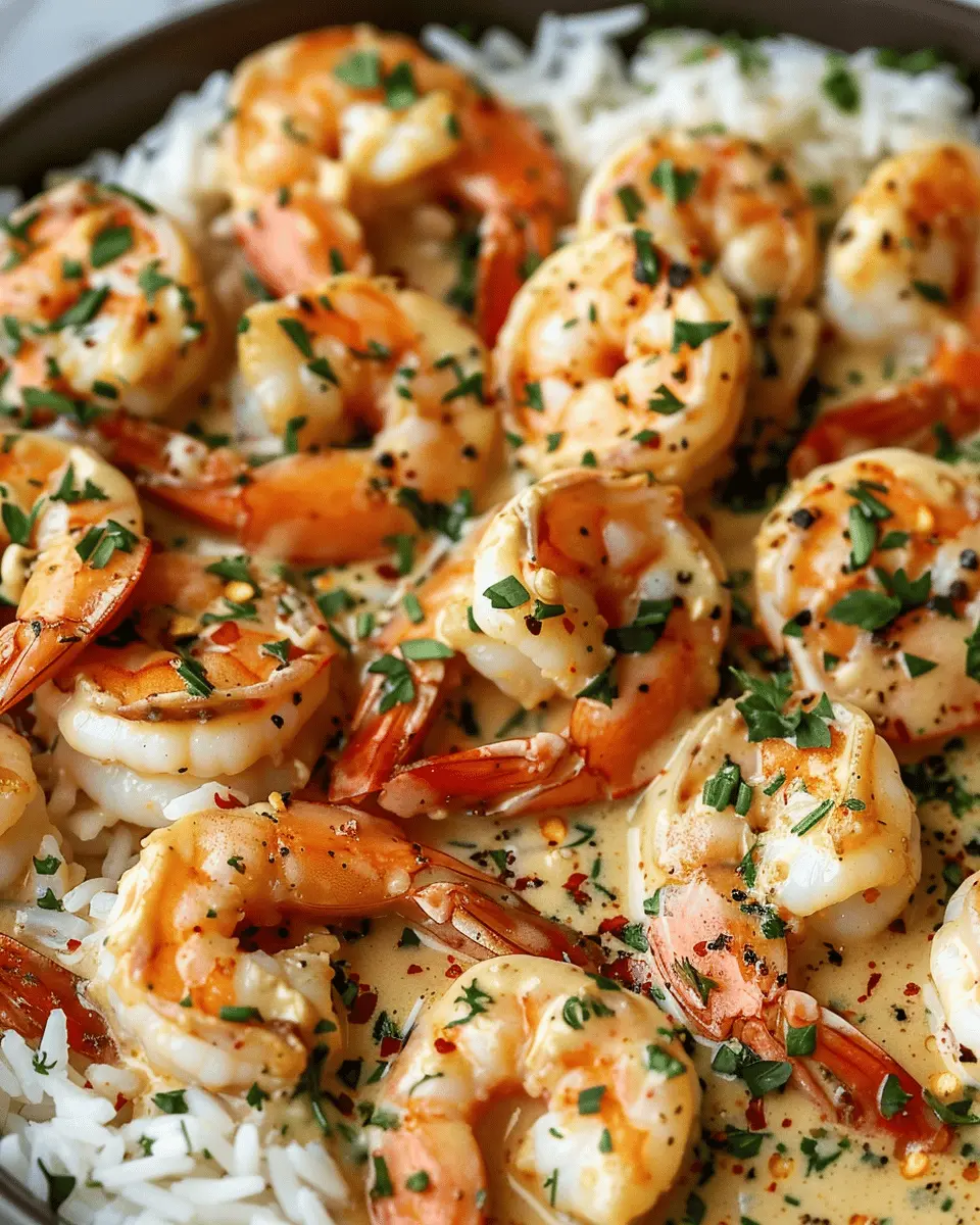Easy Shrimp and Rice Recipes: Make Creamy Garlic Butter Shrimp Fast