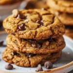 Brown Butter Pumpkin Chocolate Chip Cookies : The Best Moist Fall Cookie Ever