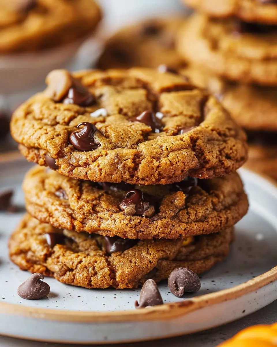 Brown Butter Pumpkin Chocolate Chip Cookies: The Best Moist Fall Treat