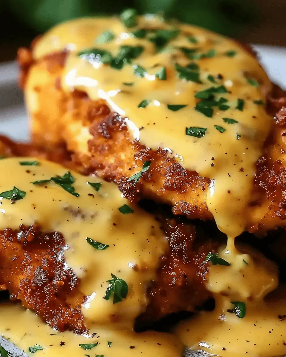 Pretzel Chicken with Mustard-Cheddar Sauce: The Best Comfort Food Recipe