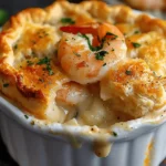 Shrimp & Lobster Cheddar Bay Biscuit Pot Pie