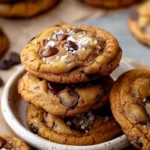 Thick & Chewy Pumpkin Chocolate Chip Cookies