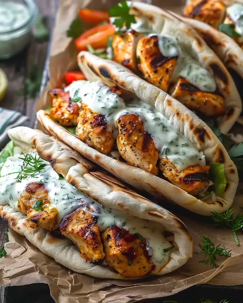 Sheet Pan Chicken Pitas with Herby Ranch: Easy and Delicious
