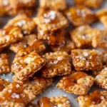 Salted Caramel Cracker Bites